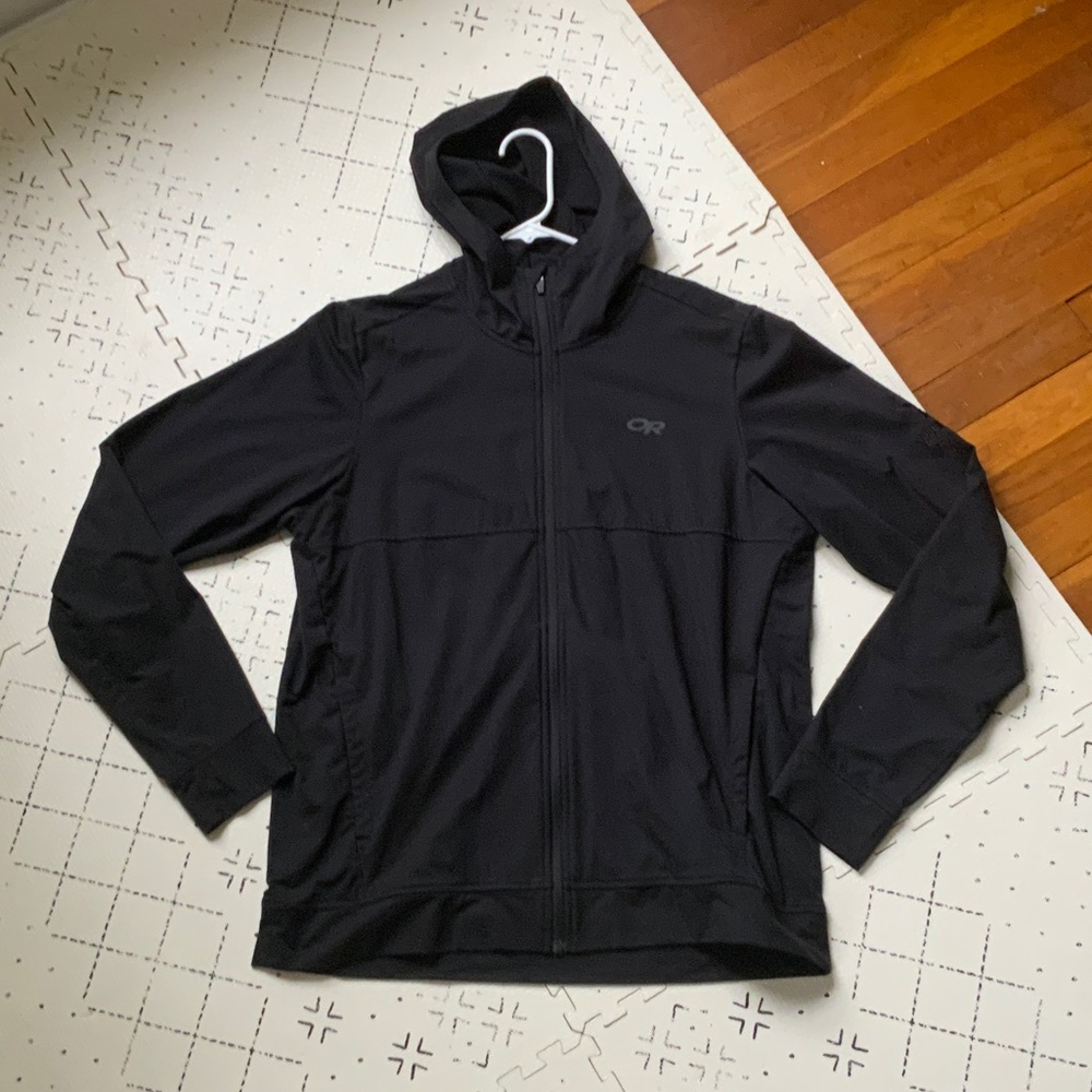Outdoor Research Black Hooded Jacket